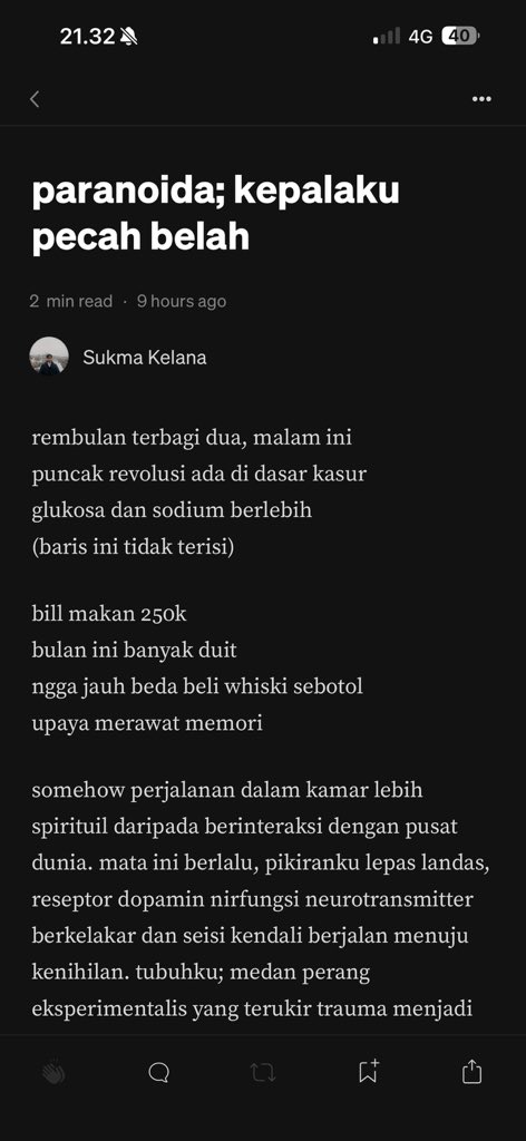 dwikirikus's tweet photo. menulis puisi

https://t.co/cNMp9xIhjP https://t.co/qjNFubsv4K