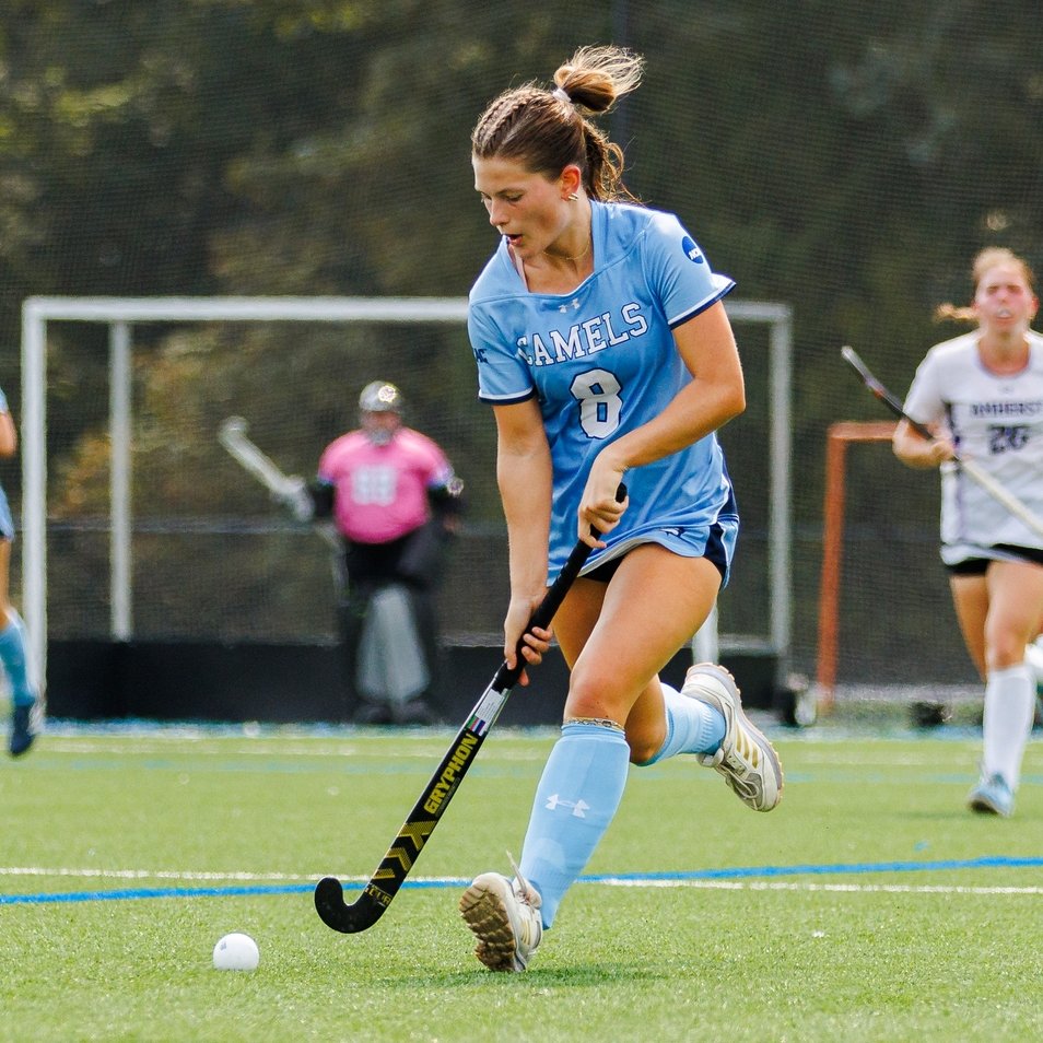NESCAC's tweet photo. NESCAC FRIDAY FEATURE

Maddie Mason, @camelathletics field hockey

🏑Studies abroad at Stellenbosch University in South Africa
🏑Aspires to be a physician &amp; help further women's health research
🏑Enjoys craft projects

> https://t.co/aLY58IaYKh https://t.co/iFj16lwHgg