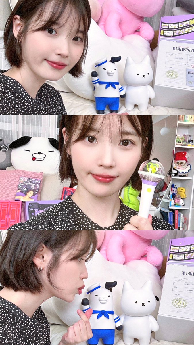 wlrmaeun's tweet photo. 🩶🤎😘

#아이유 #IU https://t.co/S5B1BbU1rW