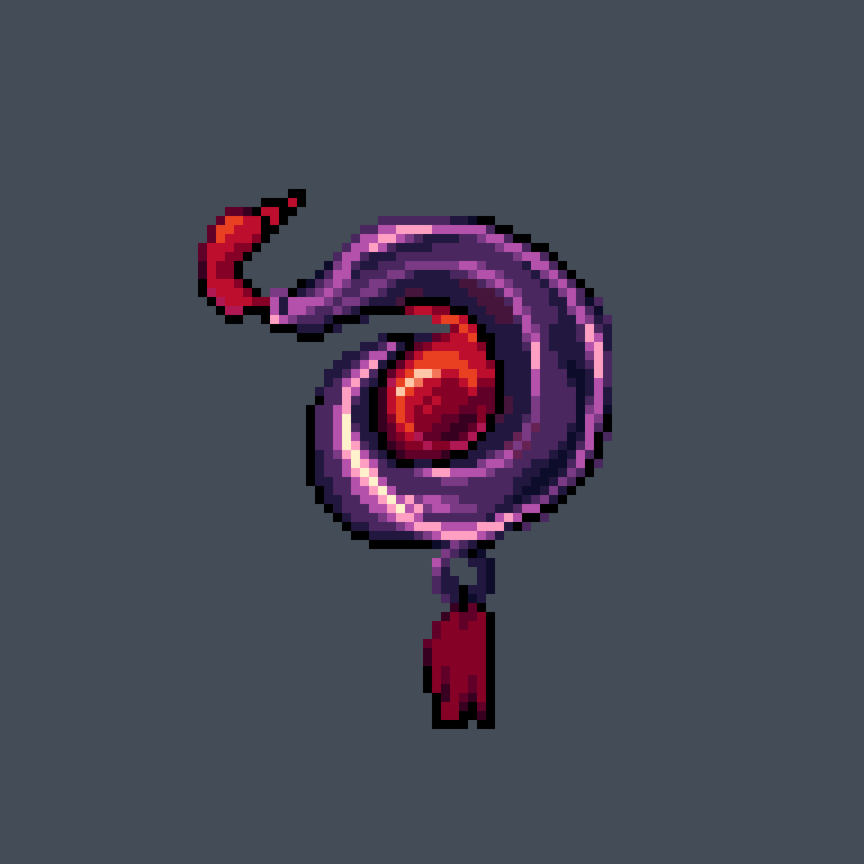 KoryPxl's tweet photo. a mysterious relic for this second day of #inktober
what's its purpose...🤔🤔🤔
#inktober2026 #pixelart #ドット絵 https://t.co/ZZ2GJkpOaN