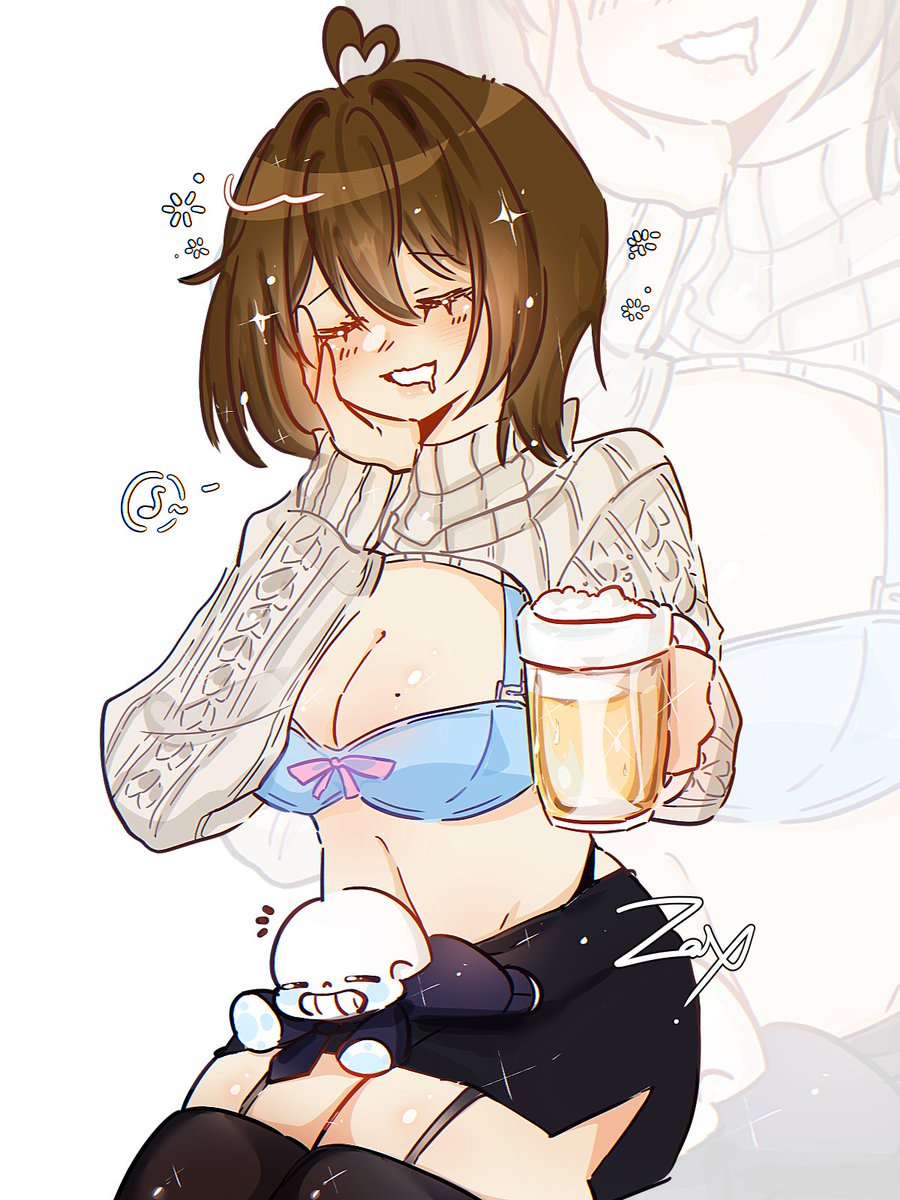 L4M404's tweet photo. ✨🍺
#frisk
#undertaleㅤ https://t.co/7Lf2DFbNtq