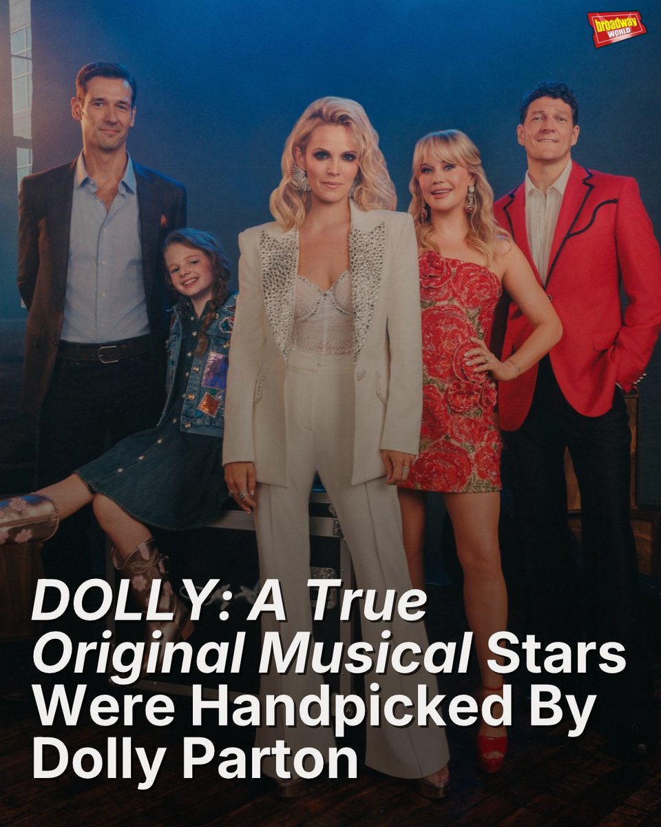 BroadwayWorld's tweet photo. The five leading cast members of DOLLY: A True Original Musical were handpicked by Dolly Parton for the upcoming Broadway production. Learn more here: https://t.co/kU83IG2p76 https://t.co/tW3Q3SrGFy