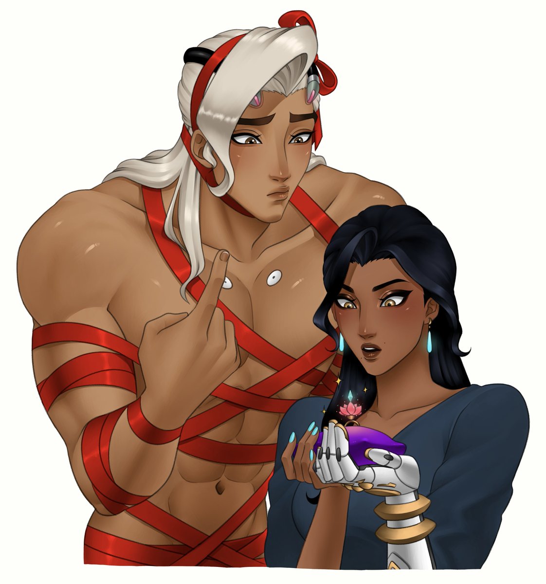 ORCA_LW's tweet photo. Happy birthday Symmetra 🎁 https://t.co/rsJXp2Z1kj