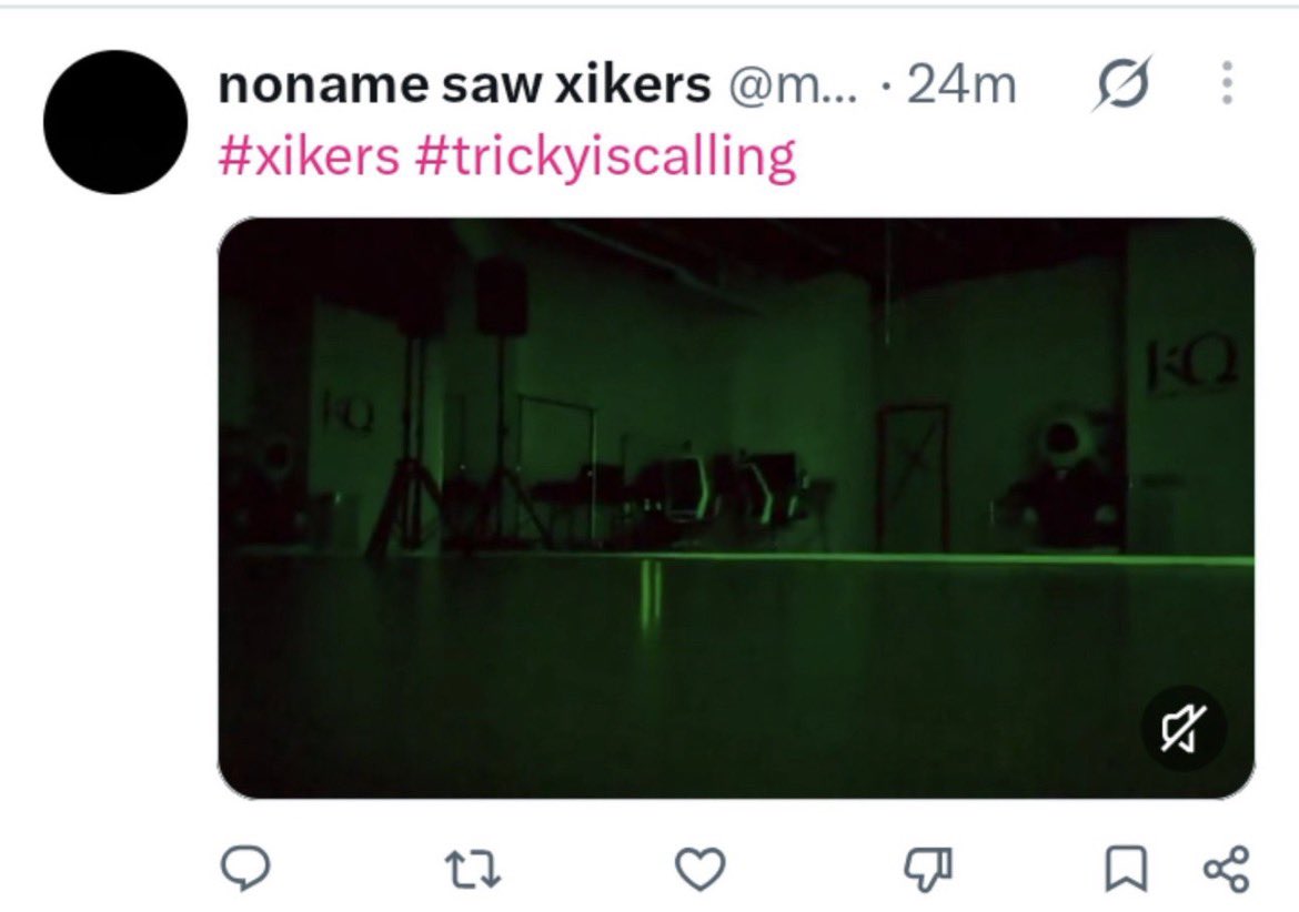 Ikemingii's tweet photo. This whole #trickyiscalling is so weird the way they are using names for their accs to make it look like real fan accounts… it’s so eary I love it https://t.co/LEepnCQjgP