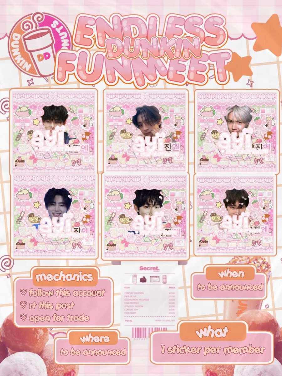 istroberitofu's tweet photo. ୨୧ ₊˚⊹ a little sweet surprise for engenes ! 🍩🪽

2 little sticker bundles for each member ♡
if you happen to see me around moa,
feel free to come say hi and get yours ୨୧

🎀 2 bundles per member
♡ limited quantities only
♡ open for trade as well

🍓10.03 ⊹ moa arena https://t.co/iD9IbgTpKP