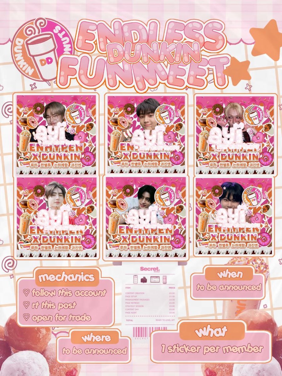istroberitofu's tweet photo. ୨୧ ₊˚⊹ a little sweet surprise for engenes ! 🍩🪽

2 little sticker bundles for each member ♡
if you happen to see me around moa,
feel free to come say hi and get yours ୨୧

🎀 2 bundles per member
♡ limited quantities only
♡ open for trade as well

🍓10.03 ⊹ moa arena https://t.co/iD9IbgTpKP