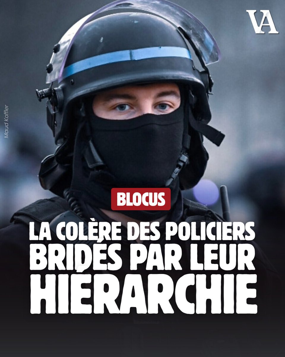 Valeurs's tweet photo. 😡 Le malaise s'entend dans les rangs de la police contrainte à la retenue face aux débordements, en raison de la crainte en haut lieu d'un drame susceptible d'embraser le mouvement.

🔗 https://t.co/0ioqYxuBlV https://t.co/Tv6KJwodik