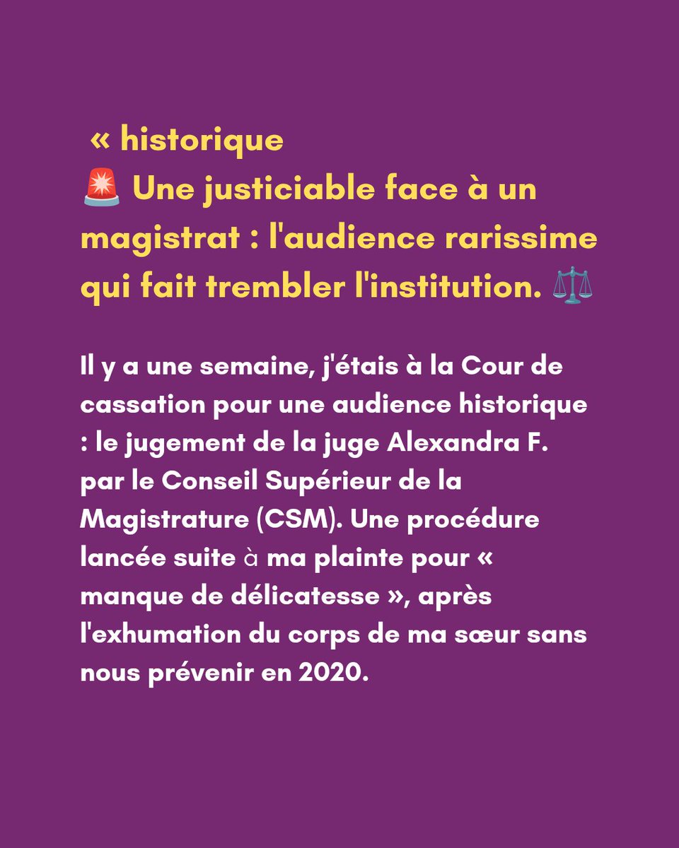 grevin_sylvaine's tweet photo. Tweet 1/2
Oui, je suis une partie civile INGOUVERNABLE ✊ et j'en suis fière ‼️
Tant que la justice dysfonctionnera, on me trouvera vent debout
JusticePourBénédicte #Combat #Justice #CSM #CourDeCassation #Courage #Famille https://t.co/uOs7CmqVNU