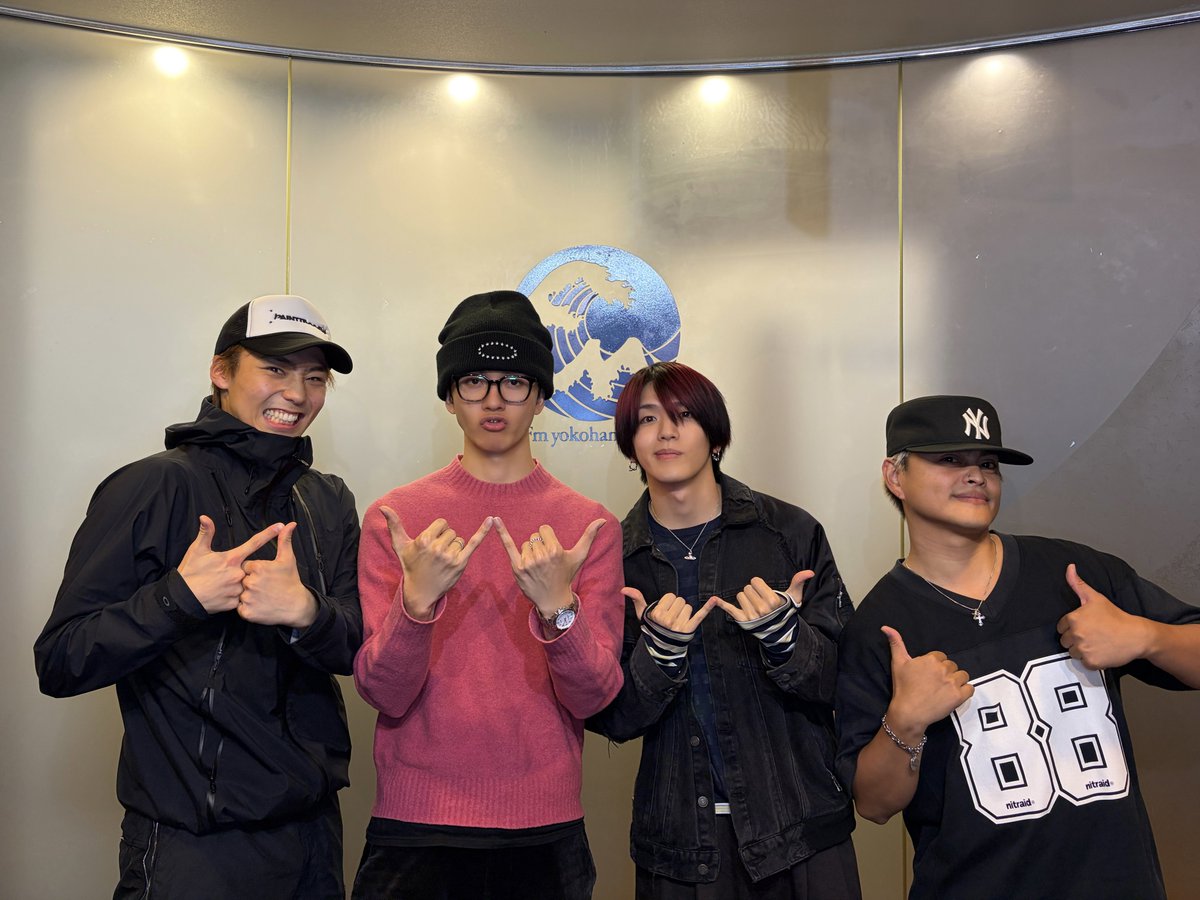 official__INI's tweet photo. [📸] 261002
Fm yokohama
「ZERO-8」

#髙塚大夢 #田島将吾 が出演しました🐹🤓

#REIJI (@_FlowBack_REIJI) さん
#WATWING (@watwing_info) #八村倫太郎 さんと
ありがとうございました！

@ZERO8yfm
#ZERO8 #FMヨコハマ
#INI #Todays_INI https://t.co/lKWwZ5jnKs