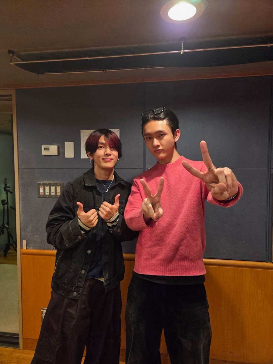 ZERO8yfm's tweet photo. INIの髙塚 大夢くんと
田島将吾くんありがとうございました!
また来てください!
#ZERO8 #WATWING  
#八村倫太郎　 #REIJI  
#FMヨコハマ #INI
#髙塚大夢 　#田島将吾 https://t.co/fOdC9pedah