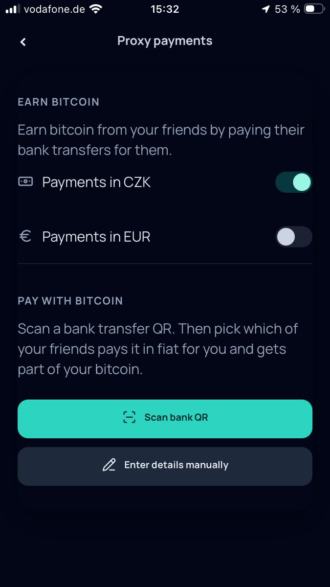 LinkyFit's tweet photo. @MinibitsCash @HynekJina @btcplusplus Hey,
1. He must express his will to pay for his friends first
-  → settings → proxy payment 
- It's quite hidden now, but we will make it more visible soon
2. Yes, it should work.. but it's not tested properly yet. https://t.co/WkdVzwJEi9