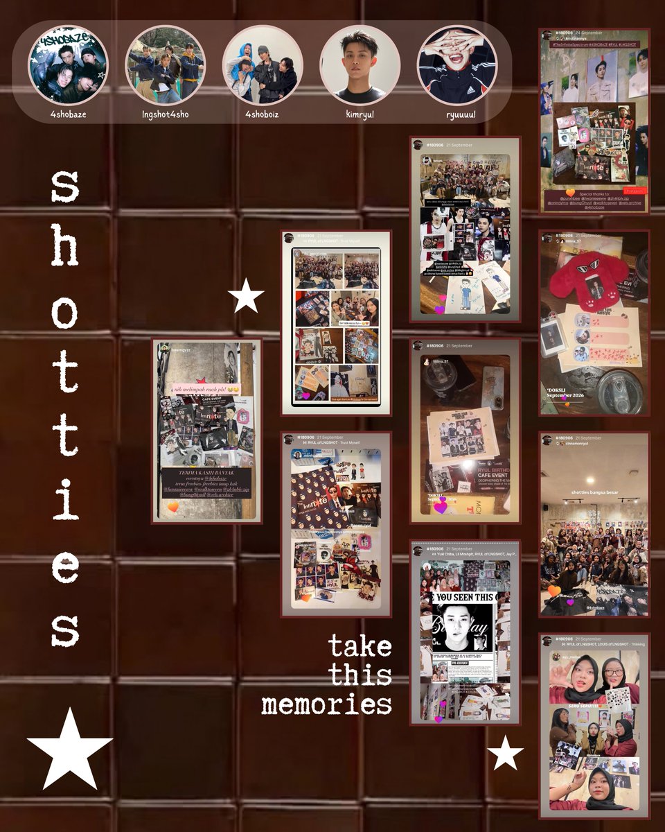 4shobaze's tweet photo. SHOTTIES TAKE THE MEMORIES
Thank you for sharing these moments with us🫶🏻

#180906 #TheInfiniteSpectrum♾️🌰 @RYULINDONESIA #RYUL #LNGSHOT #4SHOBAZE https://t.co/B7VDnV9DvC