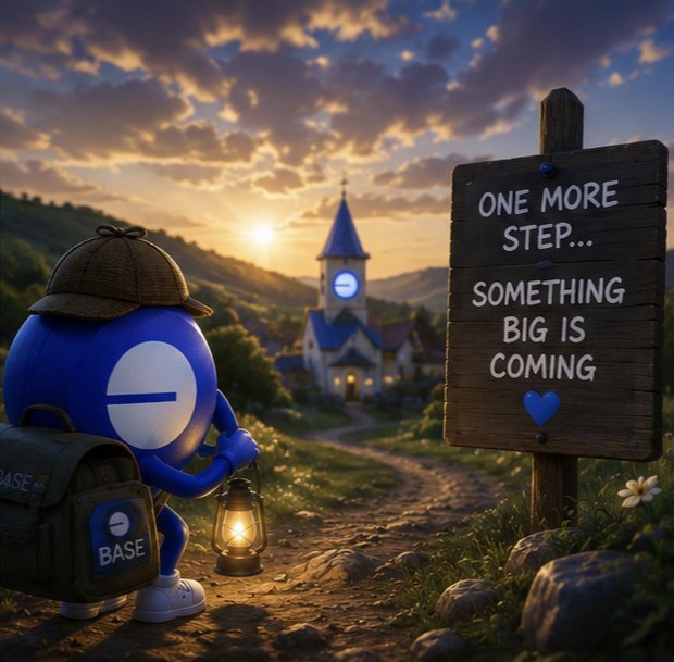 ayman831609's tweet photo. One more step… 👀🟦
Are we one step closer to the $Base TGE? ⏳

The community is ready.
Now we’re just waiting for that final step. 🟦

@base @baseposting @buildonbase https://t.co/RhcMqFuje5