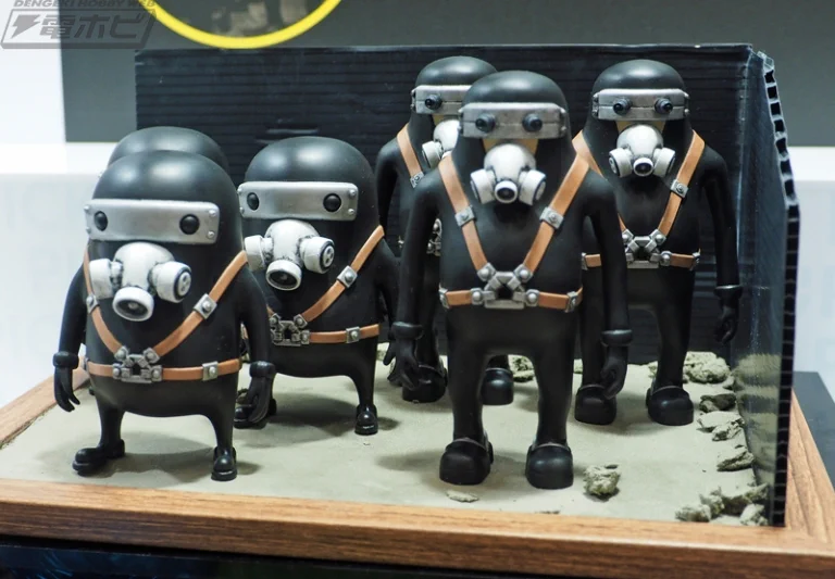 電撃ホビーウェブ в X: „SOFVI FIGURE JUNK HEAD 3バカ ソフビ