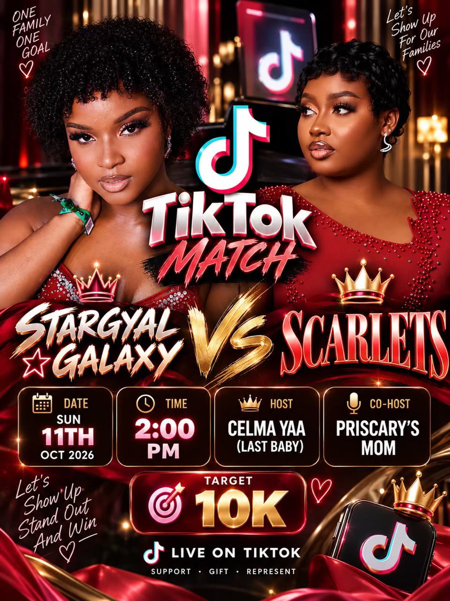 Almond_serwaa's tweet photo. I can’t wait for this match 😍. My two favorite people sha 🩷❤️. mi stars 🌟 https://t.co/IDd85VnAuA