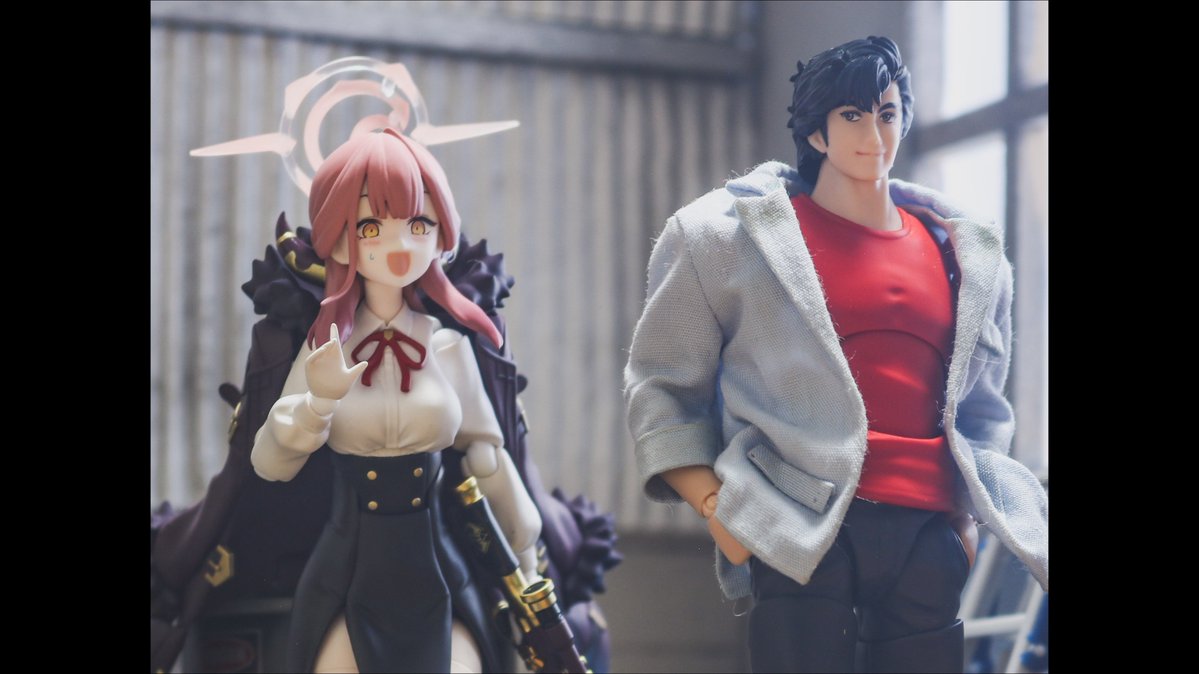 godzillavstaiki's tweet photo. アル「ハ... ハードボイルドだわ...　あなたのお名前は？」
#figma
#ブルーアーカイブ 
#BUZZmod
#シティーハンター https://t.co/74lWa7uF7x