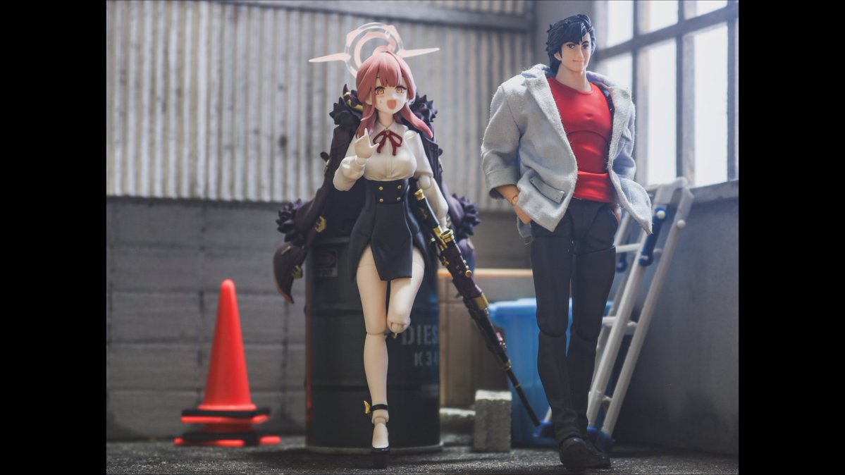godzillavstaiki's tweet photo. アル「ハ... ハードボイルドだわ...　あなたのお名前は？」
#figma
#ブルーアーカイブ 
#BUZZmod
#シティーハンター https://t.co/74lWa7uF7x