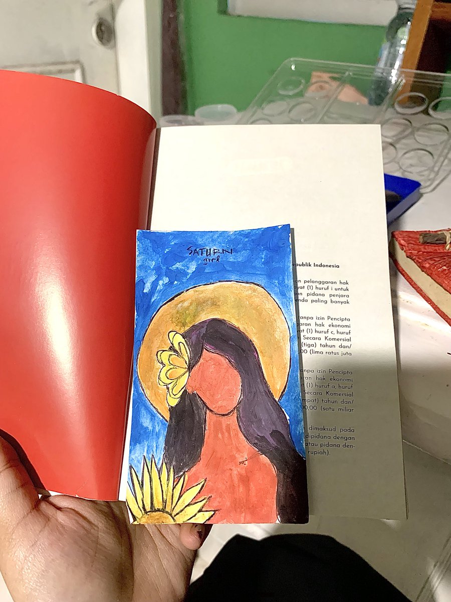 febna's tweet photo. hasil ngegabut, scroll pinterest *click then proceeded to paint from the newly bought color palette. Fun! https://t.co/00rJz9k8sS