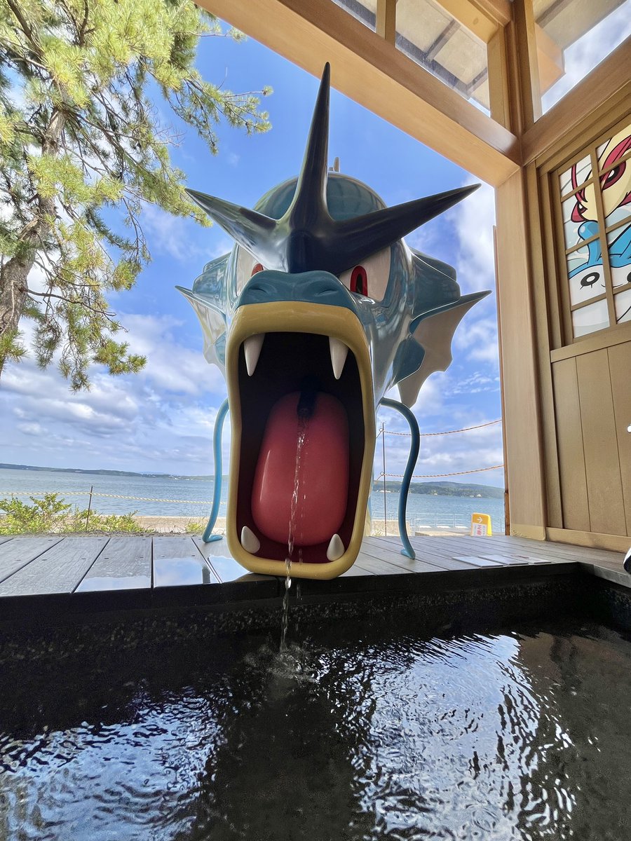 hidee1's tweet photo. ポケモンになる前は何度も行ってたけど、コラボしてから初めて行ってきた。
ちょうど空（す）いてる時間帯でゆっくりできてよかった〜
シャワーズかわいい！ https://t.co/VEYbGVvZEy