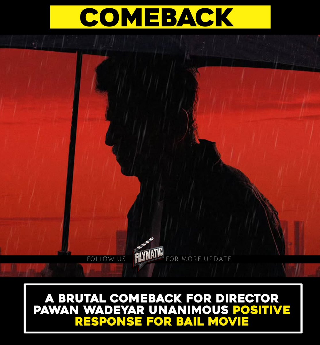Filymatic's tweet photo. Brutal Comeback by Pawan ans Shivanna 🔥🔥🏆🏆

#Bail #BlockbusterBail https://t.co/kKiJ9YUobn