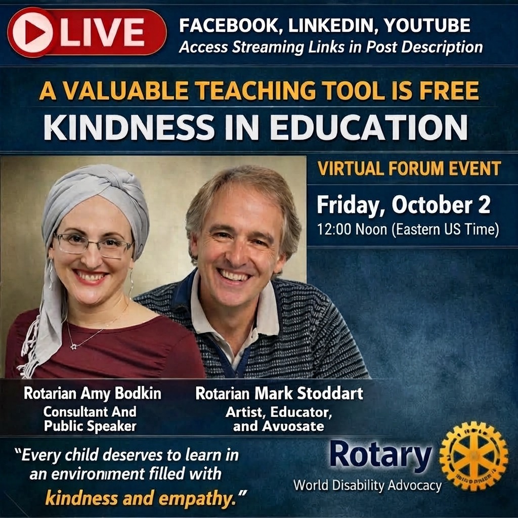 RotaryWDA's tweet photo. Live Stream Friday October 2 at noon Eastern US Time
Facebook: https://t.co/RbZvW676hU
LinkedIn: https://t.co/R6lmYTbp8X
YouTube: https://t.co/c993FpUylL https://t.co/w5uNBooL7b