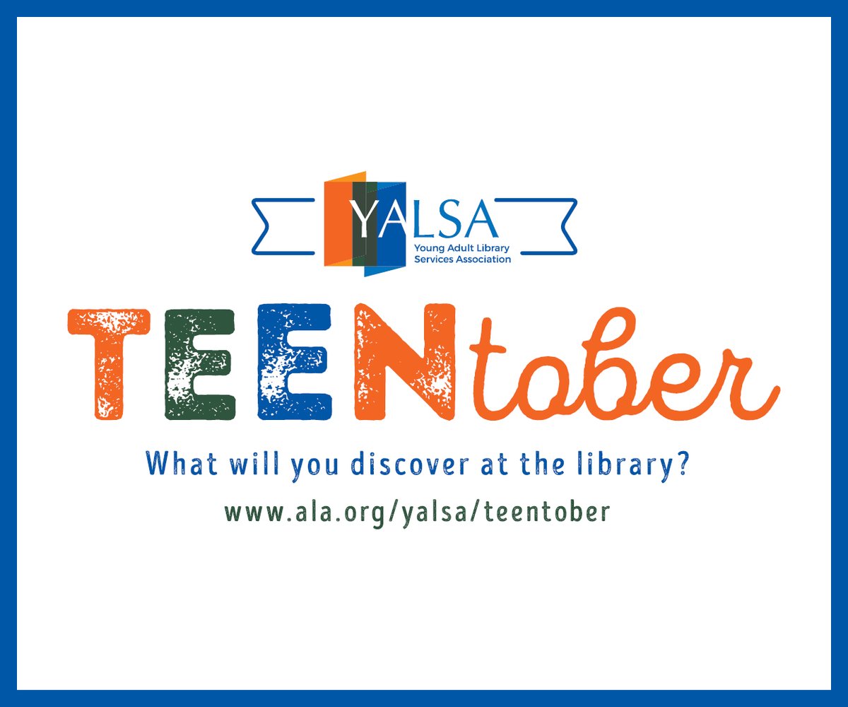 EHS_Library's tweet photo. During the month of October, libraries celebrate TeenTober to bring awareness to the needs of teens and how libraries provide specific teen related services.  Check out your school or local public libraries! #TeenTober @USD265_EHS https://t.co/f4KkOI2Qws