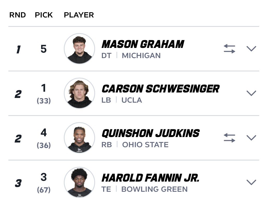 MoreForYou_CLE's tweet photo. This is a legendary back to back for the #Browns 

I mean, it’s probably better than an entire decade of early draft picks this org has swung and missed on which is super sad but also awesome now https://t.co/oKDFKM2LJP