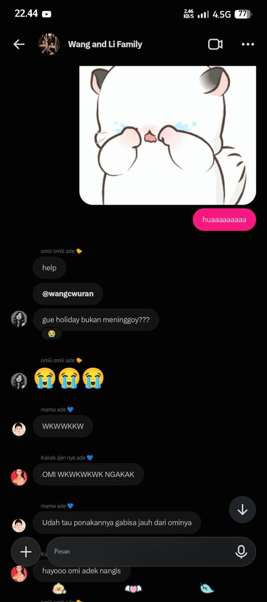 eisaseraaph's tweet photo. kaki ade terbully 🥺 https://t.co/puZBZR3PUH