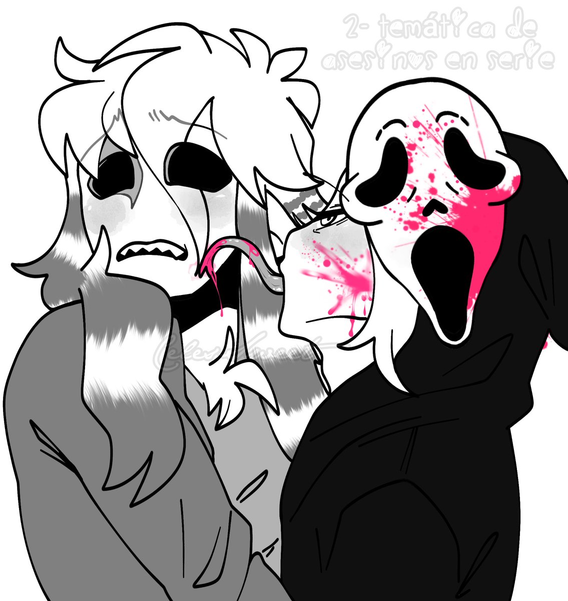 Celeste_Sweet19's tweet photo. BrockenTober 2- Temática de asesino en serie 👻🔪
#Brockentober #OCㅤㅤ #Octuber2 #Octubre2026 #damon #blood #digitalart https://t.co/qiYFSHE4oB