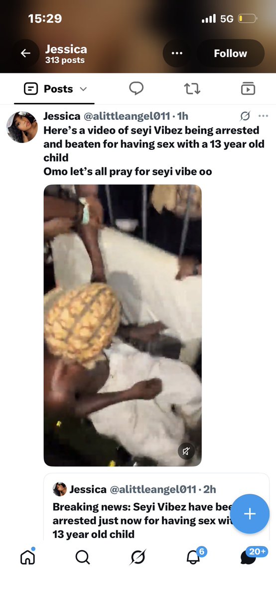 NurudeenKola02's tweet photo. 🚨 ATTENTION TO SEYI VIBEZ MANAGEMENT / VIBEZ INC 

We wish to bring to your notice a defamatory publication on X (Twitter) by a user @alittleangel011 (Jessica).

At about 1 hour ago, the said user posted a false claim that your artist, Seyi Vibez, was "arrested and beaten for having sex with a 13 year old child" alongside an unrelated video that does not partake to the accusations 

This publication is:
1. Completely false and fabricated.
2. A criminal defamation aimed at spoiling the artist's image and career.
3. Cyberbullying / Cyberstalking under Section 24 of the Cybercrimes Act 2015 as amended.

We have screenshots and links as evidence.

We kindly request that your legal team:
- Report the account for defamation and false information on X
- Issue a cease and desist / public disclaimer
- Take necessary legal action to prevent further spread

We Seyi Vibez fans stand against this kind of fake news and character assassination.

Tag: @seyi_vibez @Larrylanes_