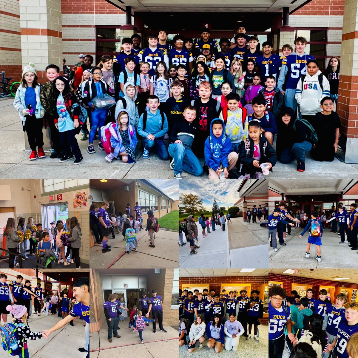 BHSBUCletics's tweet photo. 🏈🔥 IT’S HOMECOMING, BUCS💜💛! 🔥🏈
Bucs back at schools 🏫 once again today!
Bucs "Protect their House" against cross-town rival, BNHS🔵🔴!
🏴☠️ SOPH — 5:00 PM
👑 Court — 6:30 PM
🏈 VAR — 7:15 PM
🏟 Belvidere High School
🔥 LET’S GO BUCS! 🔥
#bucpride https://t.co/BzXxx3LJR6