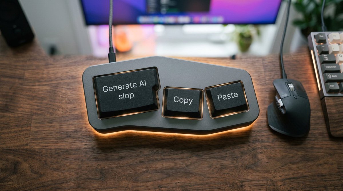 DexXonAI's tweet photo. My next keyboard in a few months. 👀
Be honest... for what tasks or profession do you think this model was invented? You can't say "Content Creator." 🤫 https://t.co/0wwDnKmaLd