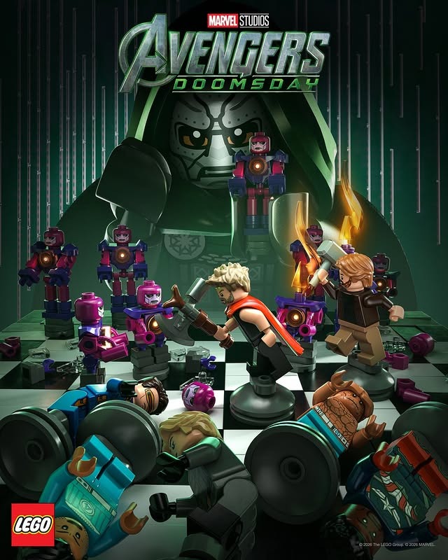 marvel_updat3s's tweet photo. New LEGO-themed poster for ‘AVENGERS: DOOMSDAY’

In theaters December 18. https://t.co/PdgQONMgmZ