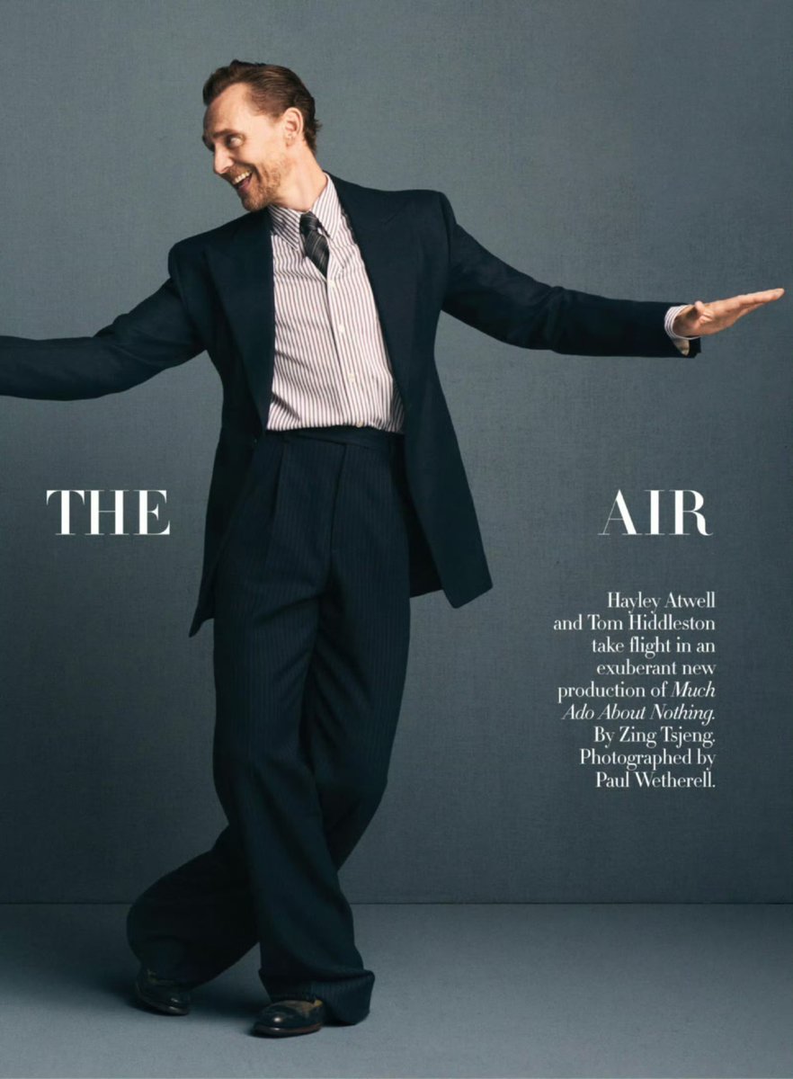 bestoftwh's tweet photo. 📷NEW| Tom Hiddleston and Hayley Atwell for Vogue magazine. https://t.co/wMcIxJRJSR