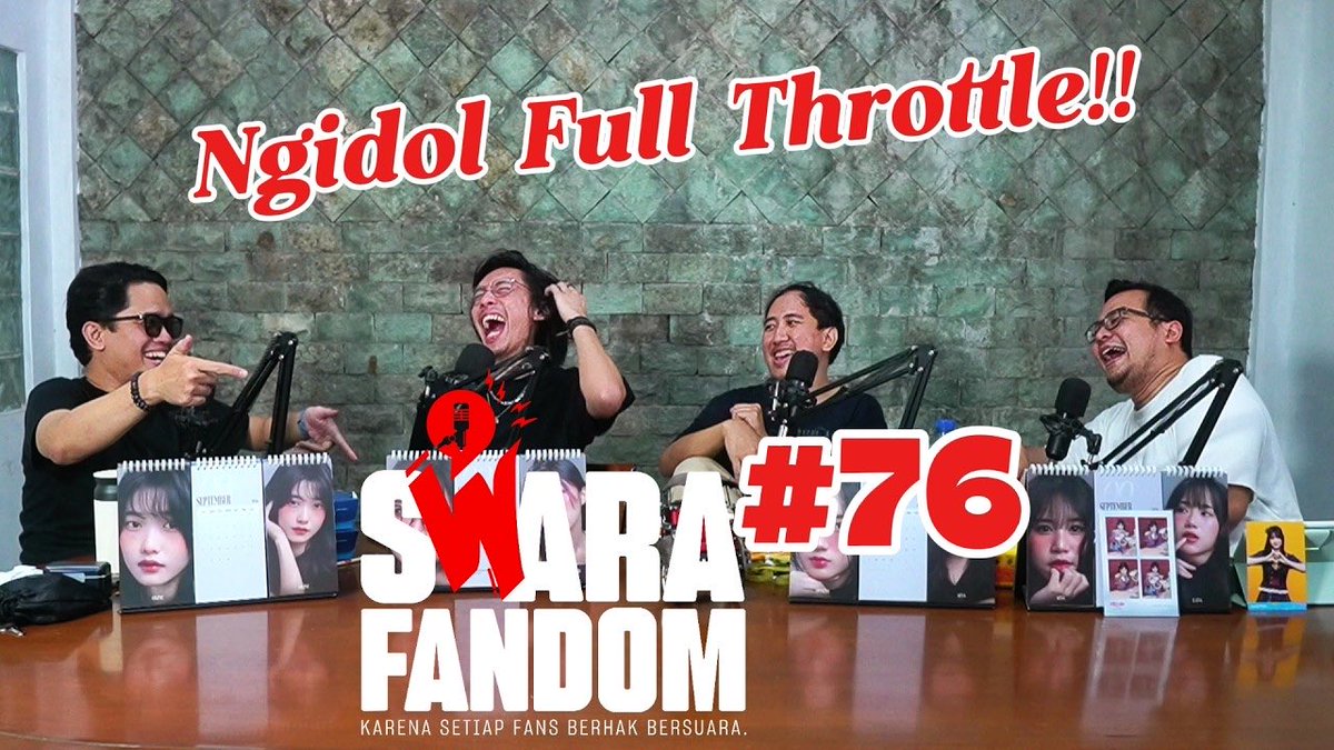 SwaraFandom's tweet photo. New Episode kali ini kita persilahkan waktu dan tempat untuk Pak Dosen a.k.a Gandalf a.k.a Panutan Ngidol dabrus FULL THROTTLE 

LANGSUNG SAJA LESGOKAN GESSS

https://t.co/EIzvSD3yf7 https://t.co/mftFJJi44T