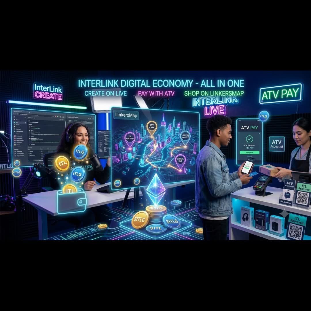 Pravalikajbea's tweet photo. 12: Real Digital Economy 🏗️
InterLink is moving beyond simple  $ITLG &amp; $ITL anchor every transaction! 💎
#InterLink #ITLG #ITL https://t.co/gkq9BYKisq