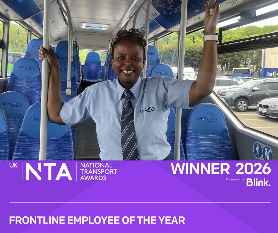 mcgillswest's tweet photo. 🏆 Huge congratulations to Pummy Hadebe, named Frontline Employee / Community Champion of the Year at the UK National Transport Awards!

Pummy was recognised after helping safely deliver a baby on her Service 23.

We’re incredibly proud.

Read more: https://t.co/mvHMKv6tNs https://t.co/o8kmQ0d9b2