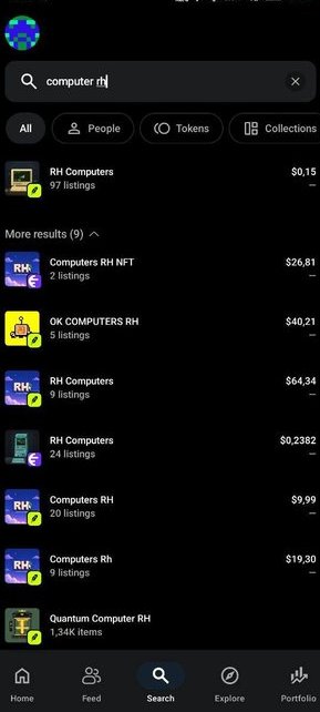 ibraProfit's tweet photo. A Message Frome : @0xArtix 

⚠️ Please beware of fake NFT collections and token addresses using the Computers RH name.

We have not launched our NFT or token yet. 

All official NFT and token links will only be announced through @ComputersRh

🤝 https://t.co/KedUj05vAu https://t.co/UylNYr20fO