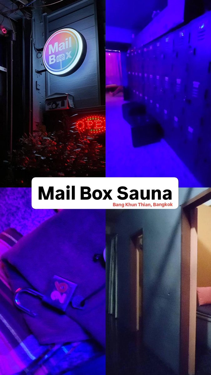 Mu_Mhee's tweet photo. Sauna Ep3. : Mailbox Sauna

มาต่อกันที่ Ep3 ใน Ep นี้เรายังอยู่กันที่ย่านฝั่งธน โดยที่ที่เราจะมารีวิวใน Ep นี้นับได้ว่าเป็นซาวน่าเก่าแก่ที่เปิดมานาน และน่าจะเป็นร้านที่มีลูกค้าเนืองแน่นที่สุดในย่านพระราม 2 แน่นอนคับจะเป็นที่อื่นไปไม่ได้ กับร้านนี้ที่มีชื่อว่า "Mail Box Sauna" https://t.co/uSn6W3Smin