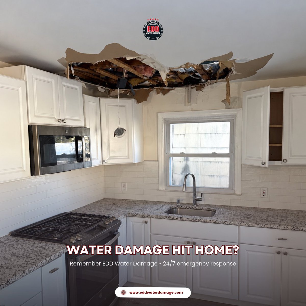 EddWaterDamage's tweet photo. One unexpected leak. Damage you never saw coming. Who would you call?

EDD Water Damage is here for New Jersey homeowners with 24/7 emergency response from water damage cleanup and drying to restoration.

📞+1 (800) 736-4088 
📧 info@eddwaterdamage.com https://t.co/q1b7oPXvec