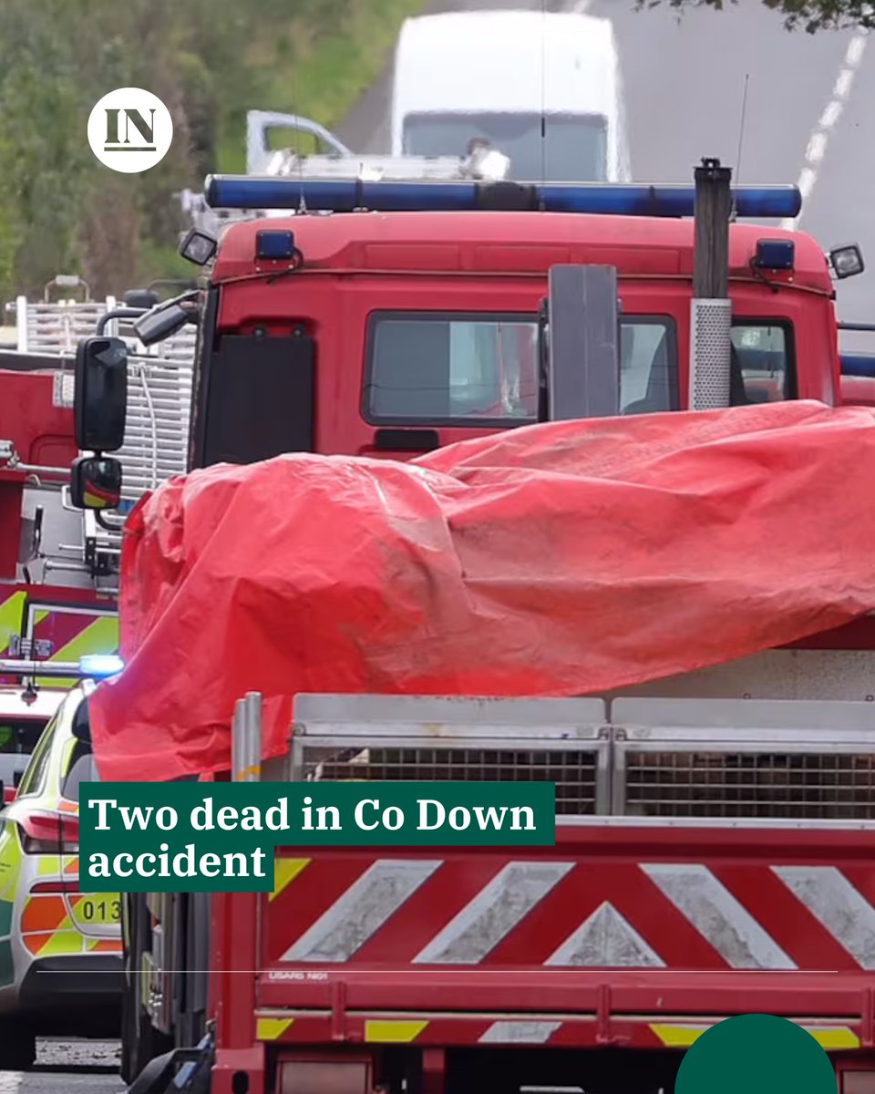irish_news's tweet photo. Two people have died in a Co Down workplace accident, it has been reported.

Read more: https://t.co/v7NZHkgipY https://t.co/Rptiyr8qxG