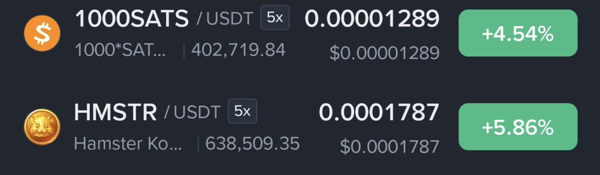 CRYPTOKSA's tweet photo. اليوم اضفت $SATS و $HMSTR الى القائمة الاستثمارية الخاصة بي 🔥 https://t.co/MziVnhEBIq