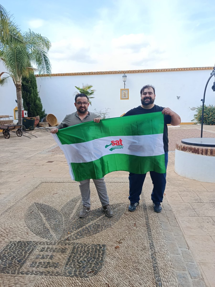 OscarReina23's tweet photo. Nueva victoria del SAT en otras Elecciones Sindicales. Hace un momento en La Hacienda El Oidor, en la empresa Eurosemillas, en el término entre Carmona y Brenes. 
Seguimos luchando, tajo a tajo sin rendirnos, https://t.co/ZAknrDE0mN