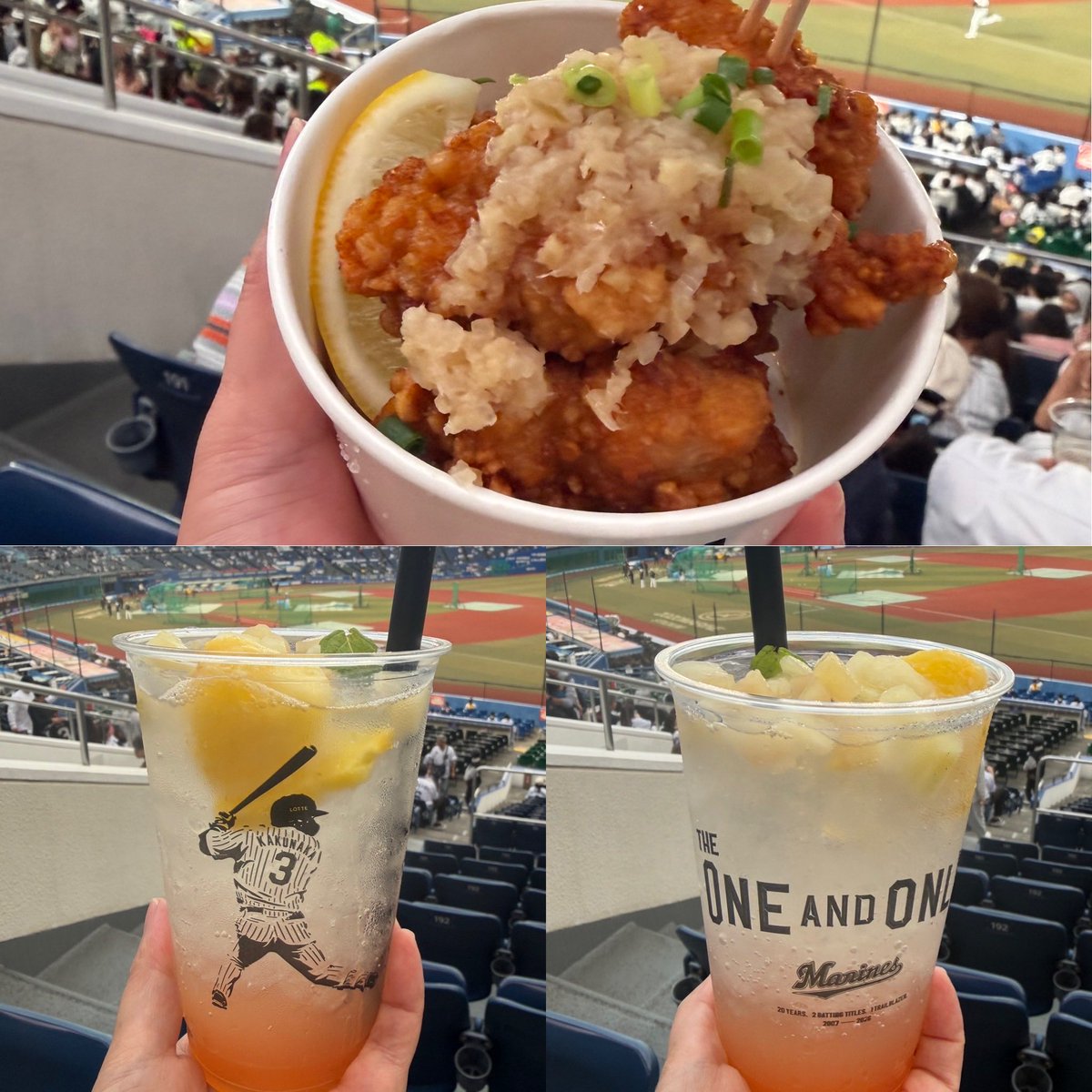 tomoyan520's tweet photo. 角中選手20年間お疲れ様でした🙇‍♀️
紙吹雪綺麗だった👏🤩
今日もまた食べた角中選手グルメ🤭
シークレットアクリルキーホルダー欲しいの出たから満足ヽ(*＾ω＾*)ﾉ https://t.co/oXTavI8b1J