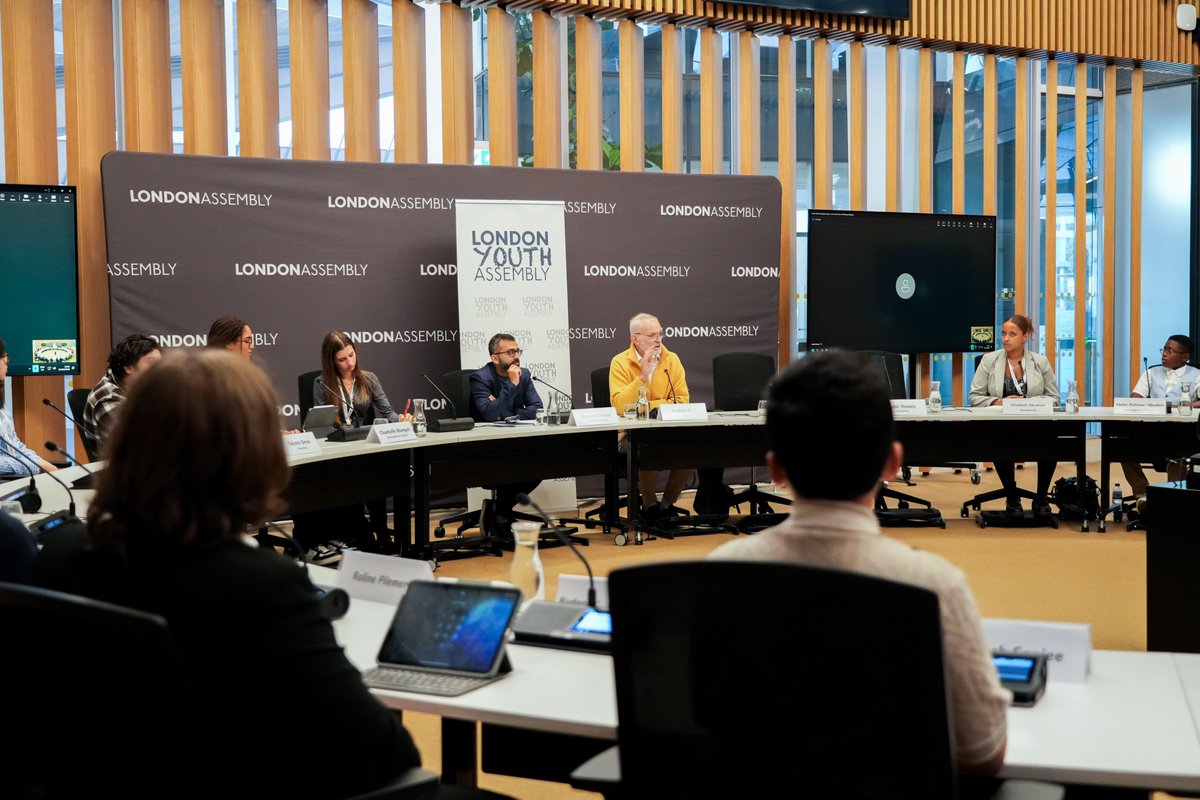 LondonAssembly's tweet photo. Last night, the new London Youth Assembly 2026-27 met to decide on priorities for the year ahead. Find out more about their work, and previous work, here: https://t.co/OWu1JPmlZa https://t.co/agiuMnNsMm