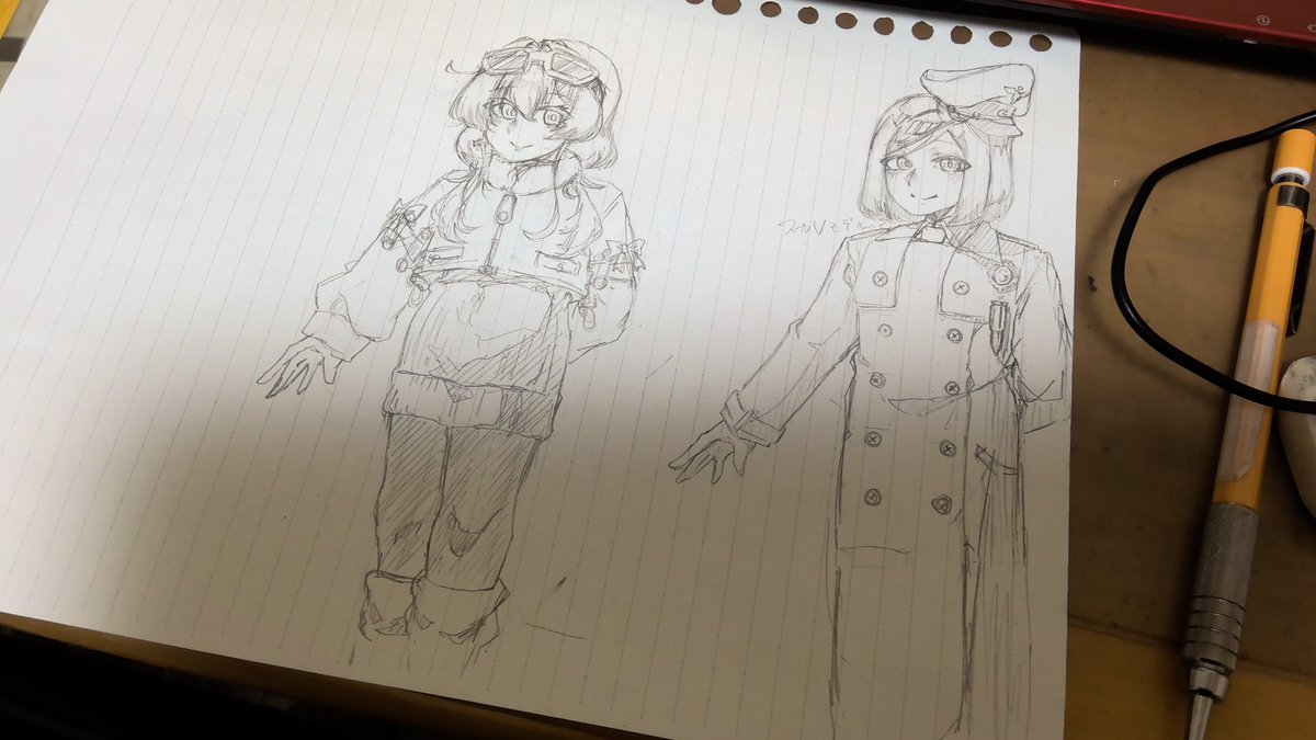 peperannnoko's tweet photo. せっかくかわいい立ち絵とおもろいメンバーいるんだしVモデル欲しいな～の絵
#oc #イラスト https://t.co/9kmwLREBvR