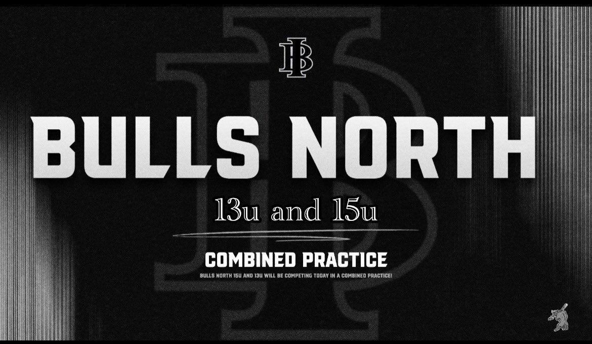 Bullsnorth2027's tweet photo. Bulls North 13u and 15u will be combining for a practice tonight! They will be competing against each other on various “Hittrax” games. Stay tuned to see who comes out on top!! 
@IndianaBullsN30 
@IndianaBullsNo https://t.co/SPIs5DqNYP