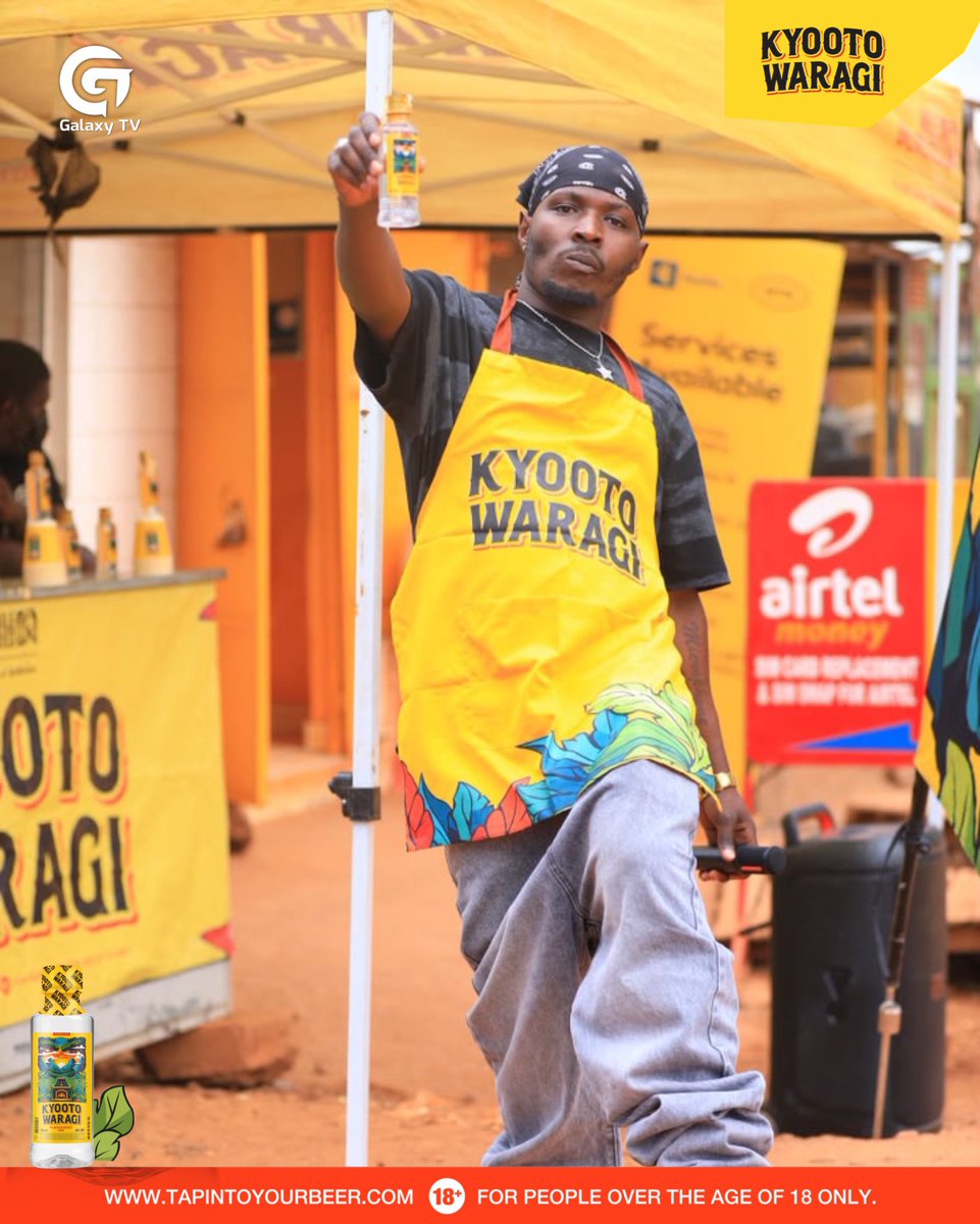 GalaxyTVUg's tweet photo. Kyooto Waragi is making its latest stop in Kosovo today as the unstoppable momentum continues!
Turn up, grab a bottle and catch the ultimate party experience!
#ZzinaLifeStyle | #KyootoGin | #StrongStartSmoothFinish https://t.co/2YqmnJz4bi