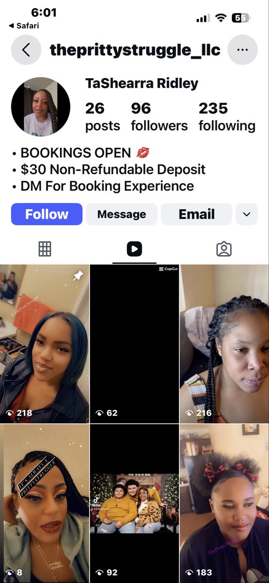 marlymar68's tweet photo. This person scammed my autistic son into purchasing a brand new car for her and never made a payment. This has ruined his credit. Don’t trust this person. https://t.co/H8JP8dH9Gs
