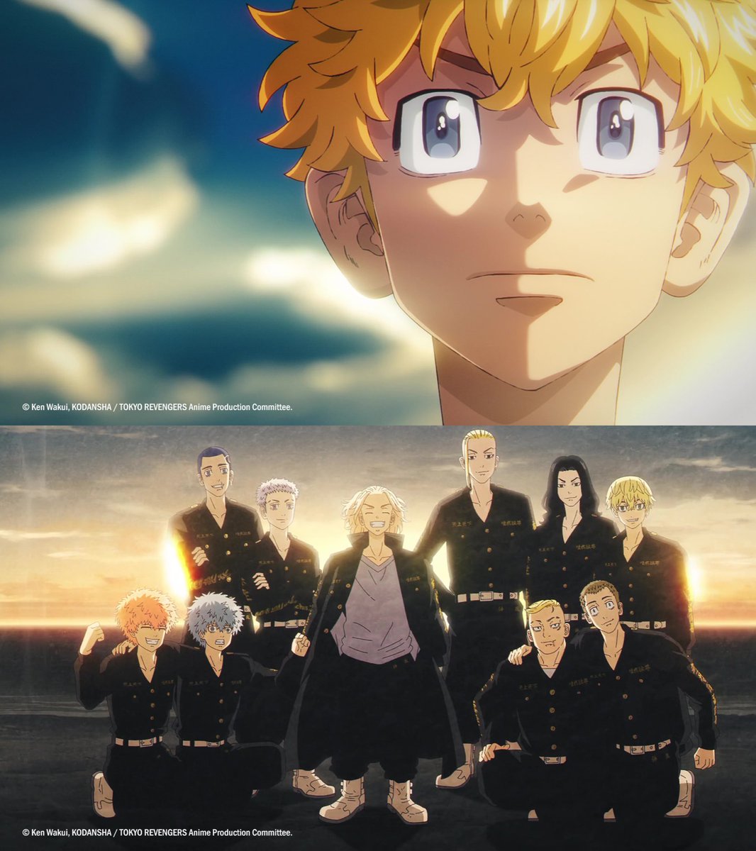 animetv_jp's tweet photo. What a way to kick off the new season 🔥 

— Watch Tokyo Revengers: War of the Three Titans Arc on Disney+ &amp; Hulu! https://t.co/KuGeBiTW2P